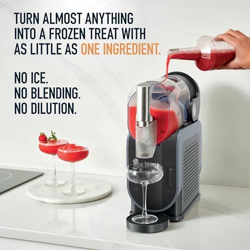 Ninja SLUSHi Frozen Drink & Slushie Machine with RapidChill Technology   88 oz  Easy Fill Vessel   5 Preset Programs   Make Margaritas  Frappés  & More   With Dishwasher Safe Parts   Black   FS301
