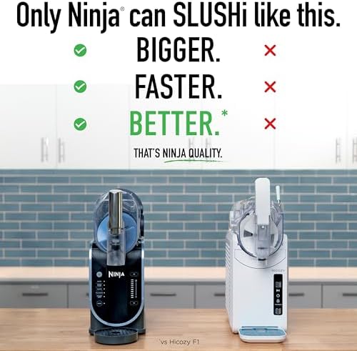Ninja SLUSHi Frozen Drink & Slushie Machine with RapidChill Technology   88 oz  Easy Fill Vessel   5 Preset Programs   Make Margaritas  Frappés  & More   With Dishwasher Safe Parts   Black   FS301