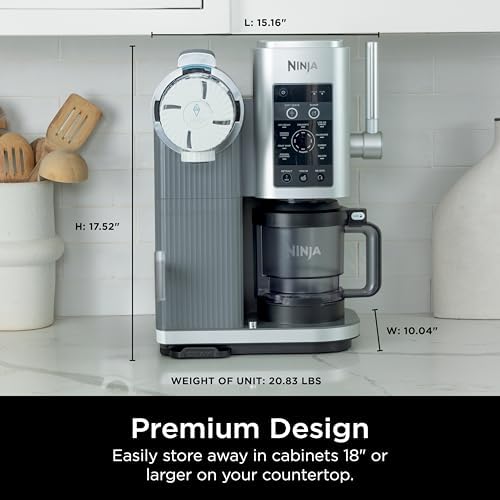 Ninja  Refurbished  Swirl by CREAMi Ice Cream and Soft Serve Maker  Sorbet  Milkshake  Frozen Yogurt  Low Calories Program 13 in 1  Soft Serve Handle   2  CREAMi Swirl 16oz Pints  Renewed 