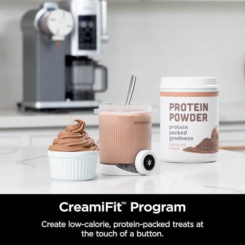 Ninja  Refurbished  Swirl by CREAMi Ice Cream and Soft Serve Maker  Sorbet  Milkshake  Frozen Yogurt  Low Calories Program 13 in 1  Soft Serve Handle   2  CREAMi Swirl 16oz Pints  Renewed 