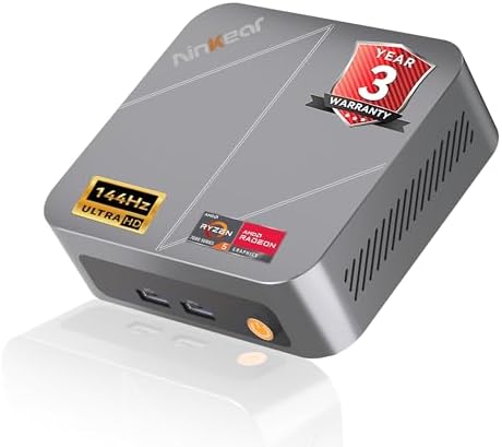 Ninkear L12Pro Gaming Mini PC  Intel i9 12900HK  14C/20T   32GB RAM  1TB SSD  Dual 2 5G LAN  Triple 8K UHD Display  WiFi 6E  BT5 2  HDMI/DP/Type C  PS3 Emulator Mini Desktop Computer for Business/Home