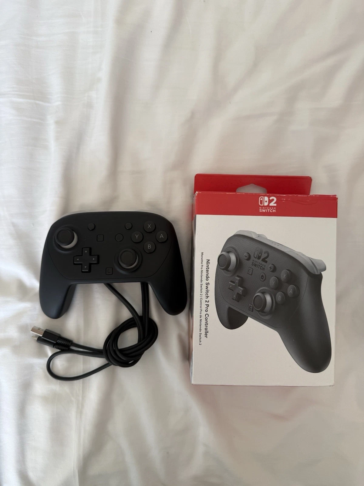 Nintendo Switch 2 Pro Controller Wireless Official   Black