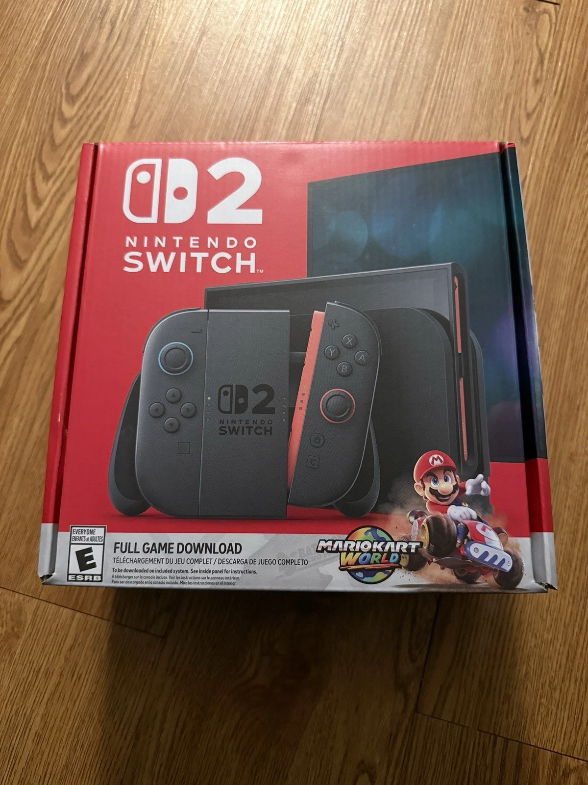 Nintendo Switch 2   Mario Kart World Bundle with screen protector ready to ship