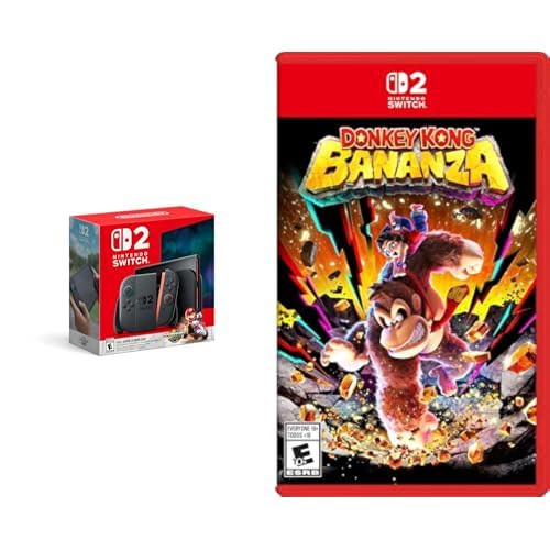 Nintendo Switch 2   Mario Kart World Bundle with Donkey Kong Bananza