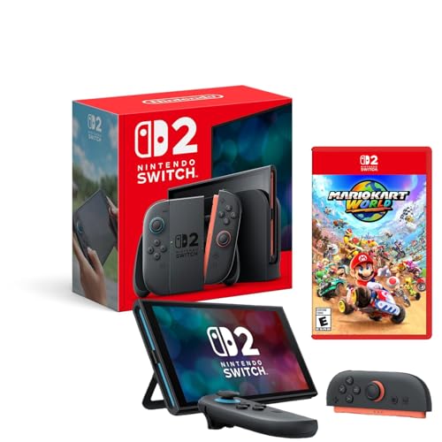 Nintendo Switch 2   Mario Kart World   Nintendo Switch 2 Edition Bundle  HK Version   Adapter Plug