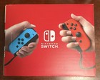 Nintendo Switch Console HDMI w/ Neon Red & Blue Controllers  Brand New  Sealed 
