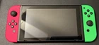 Nintendo Switch Console with Neon Pink/Neon Green Joycons & 256GB microSD Card
