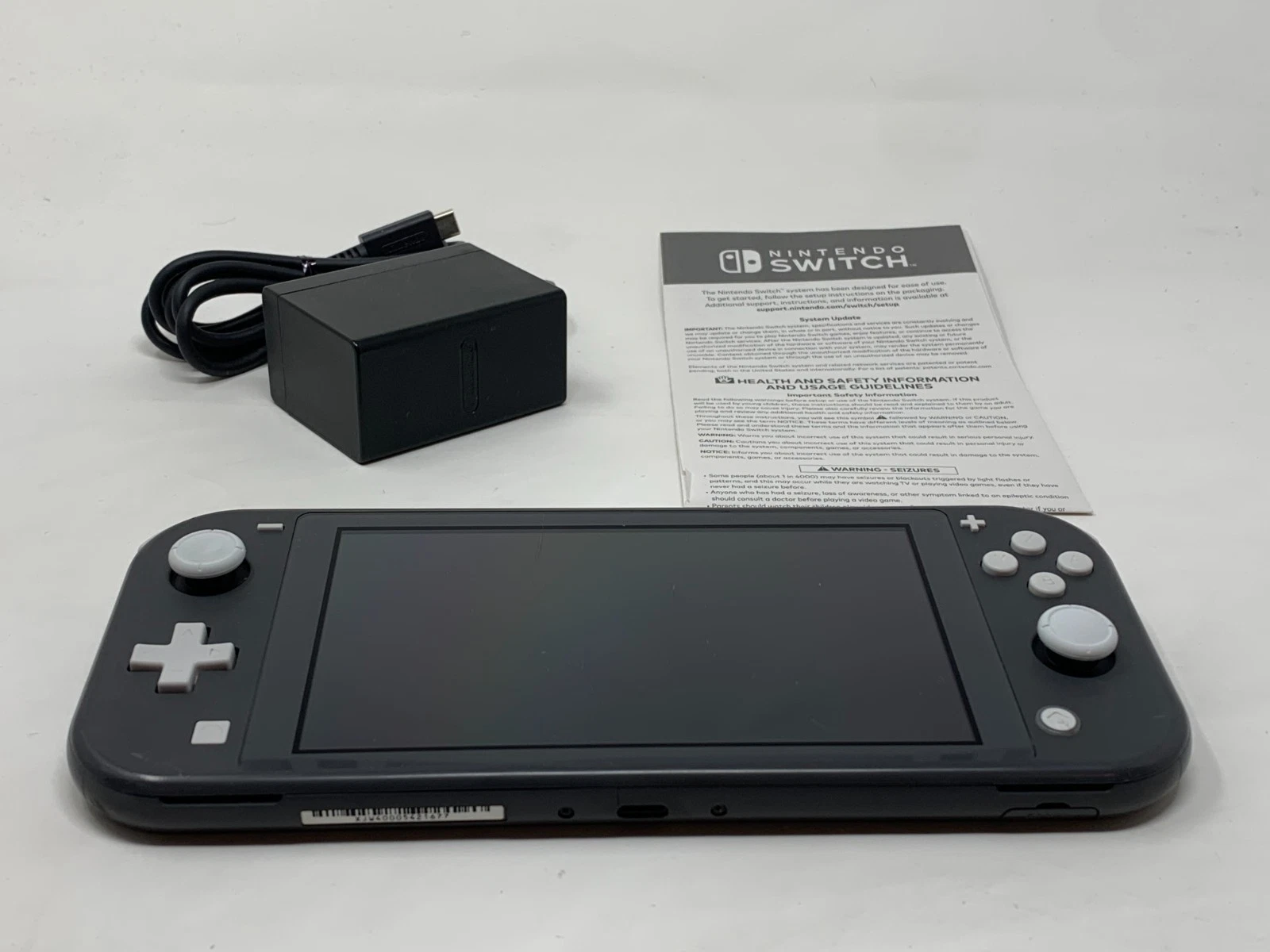 Nintendo Switch Lite Handheld System   Gray