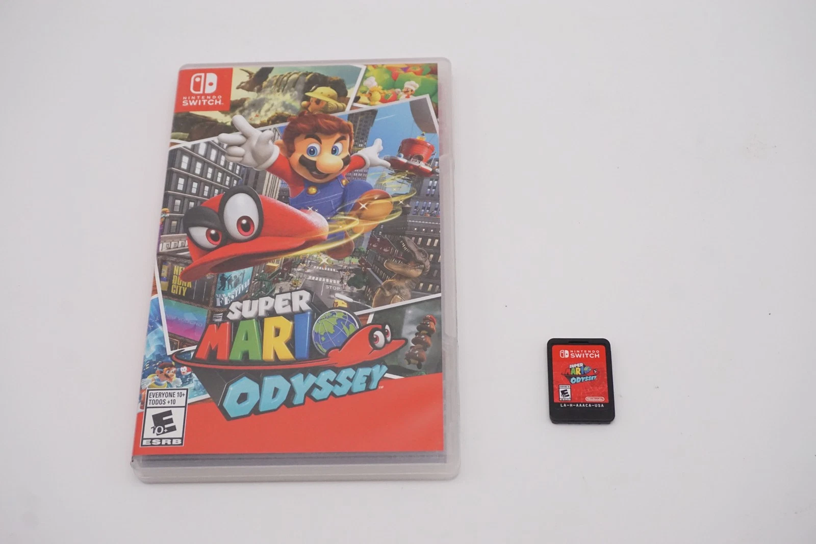 Nintendo Switch Super Mario Odyssey Game With Case