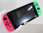 Nintendo Switch Video Game Console Only HAC 001  01  Pink/Green   Free Shipping