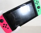 Nintendo Switch Video Game Console Only HAC 001  01  Pink/Green   Free Shipping