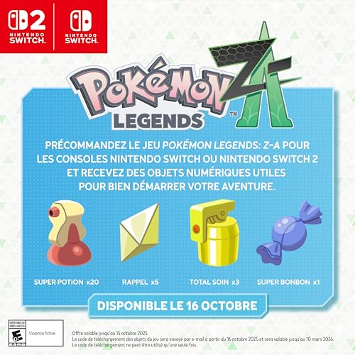 Nintendo Switch  2   Pokémon  Legends  Z A   Nintendo Switch  2 Edition Bundle