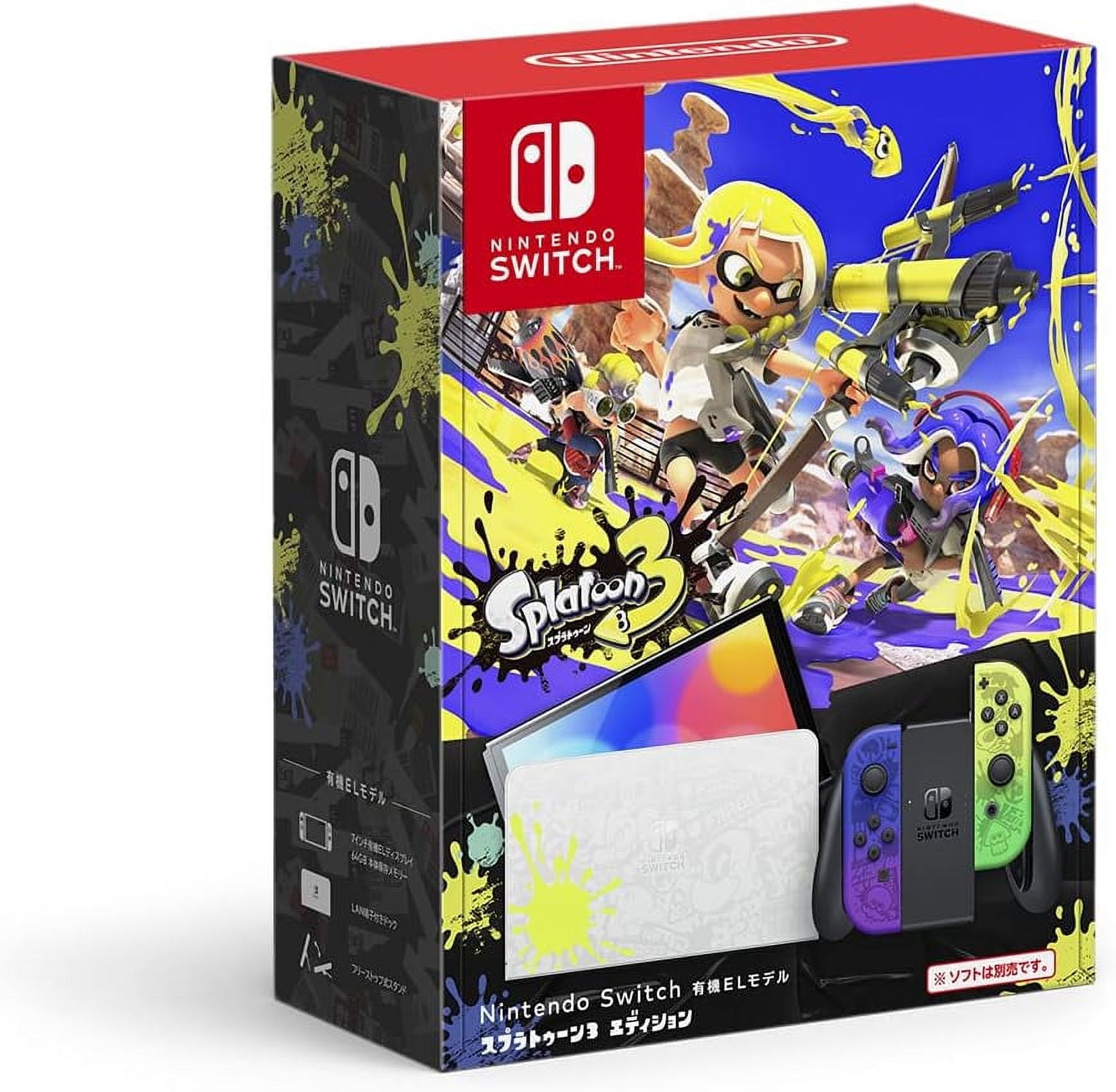 Nintendo Switch   OLED Model Splatoon 3 Special Edition  Japan Stock 