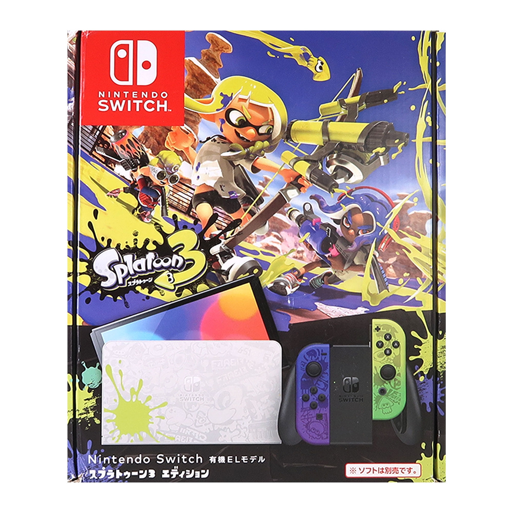 Nintendo Switch   OLED Model Splatoon 3 Special Edition  Japan Stock 