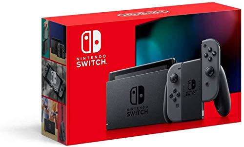 Nintendo Switch with Gray Joy Con   HAC 001  01 