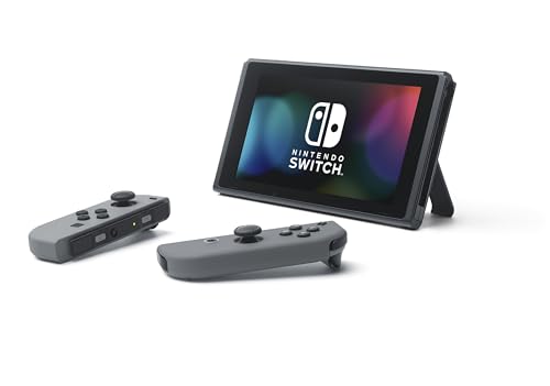 Nintendo Switch with Gray Joy Con   HAC 001  01 
