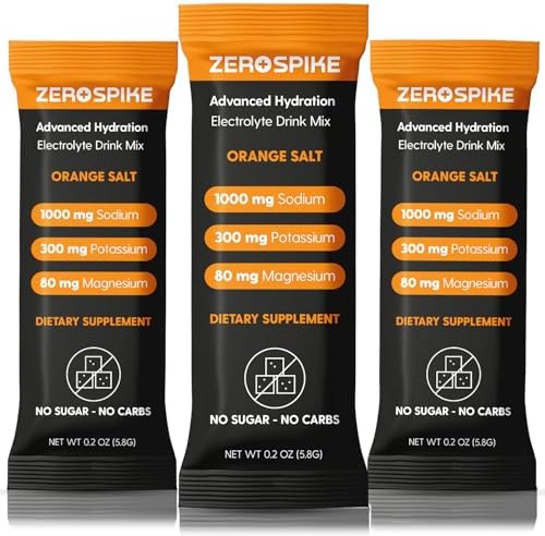 No Sugar Electrolytes Powder Packets   Keto & Fasting Salts Drink Mix   Supplements  The Key Hydration Nutrients Missing from Purified Water   Clean  Unflavored  Calorie Free   30 Sticks