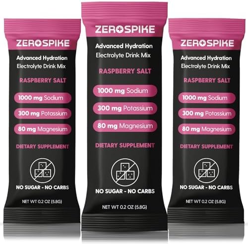 No Sugar Electrolytes Powder Packets   Keto & Fasting Salts Drink Mix   Supplements  The Key Hydration Nutrients Missing from Purified Water   Clean  Unflavored  Calorie Free   30 Sticks