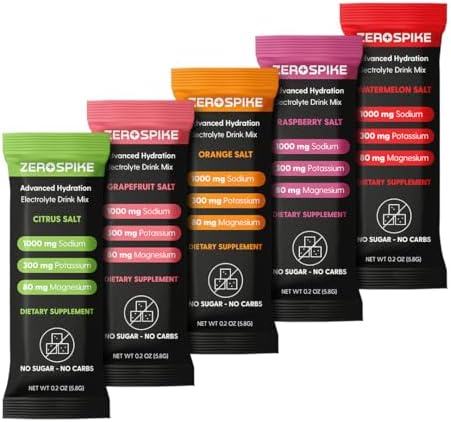 No Sugar Electrolytes Powder Packets   Keto & Fasting Salts Drink Mix   Supplements  The Key Hydration Nutrients Missing from Purified Water   Clean  Unflavored  Calorie Free   30 Sticks