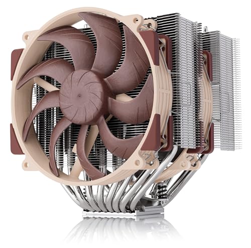Noctua NH D15 G2 LBC  Dual Tower CPU Cooler  Specialised Low Base Convexity Version for AMD AM5/AM4  Brown 