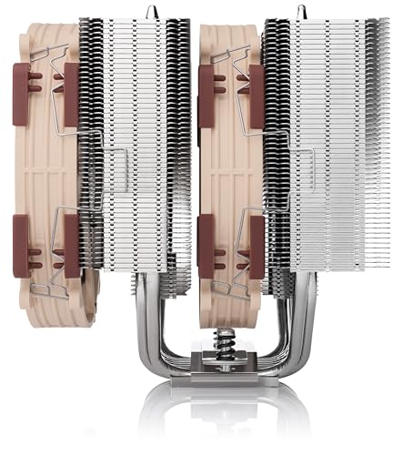 Noctua NH D15 G2 LBC  Dual Tower CPU Cooler  Specialised Low Base Convexity Version for AMD AM5/AM4  Brown 