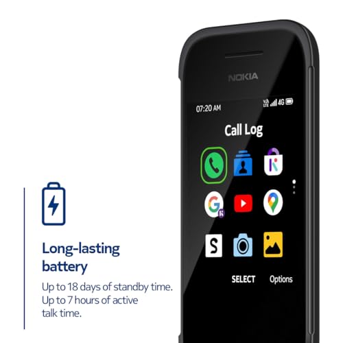 Nokia 2780 Flip   Unlocked   Universally Compatible with All Mobile Carriers   Black