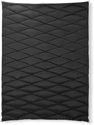 Nomadix Puffer Blanket   Water Resistant  Eco Friendly Insulated Blanket with Snaps for Camping  Beach  and Travel  Made from Recycled Materials