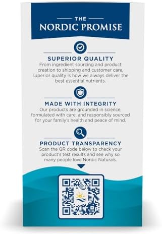 Nordic Naturals Omega 3  Lemon Flavor   180 Soft Gels   690 mg Omega 3   Fish Oil   EPA & DHA   Immune Support  Brain & Heart Health  Optimal Wellness   Non GMO   90 Servings