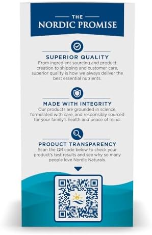 Nordic Naturals Ultimate Omega  Lemon Flavor   120 Soft Gels   1280 mg Omega 3   High Potency Fish Oil Supplement with EPA & DHA   Promotes Brain & Heart Health   Non GMO   60 Servings