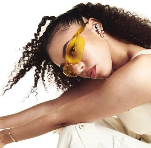 Nothing Ear  a  Wireless Earbuds  45dB Hybrid Noise Cancelling Earbuds  Hi Res Audio  Advanced Equaliser  Dual Connect  6 Mics  42 5H Playtime Ear Buds Wireless Bluetooth  White