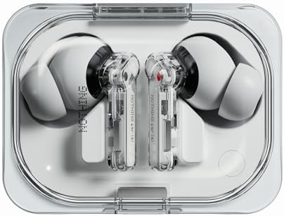 Nothing Ear  a  Wireless Earbuds  45dB Hybrid Noise Cancelling Earbuds  Hi Res Audio  Advanced Equaliser  Dual Connect  6 Mics  42 5H Playtime Ear Buds Wireless Bluetooth  Black