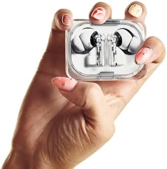 Nothing Ear  a  Wireless Earbuds  45dB Hybrid Noise Cancelling Earbuds  Hi Res Audio  Advanced Equaliser  Dual Connect  6 Mics  42 5H Playtime Ear Buds Wireless Bluetooth  White