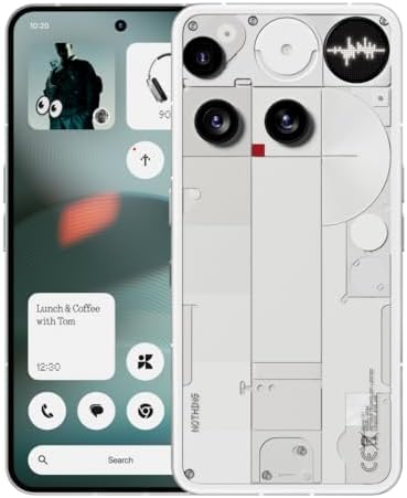 Nothing Phone  3  Cell Phone  5G Unlocked Phones 256GB  Android 15  Snapdragon 8s Gen4  AI Mobile Phones with Four 50MP Cameras & AMOLED Display  5150mAh  Glyph Interface  Smartphone Black