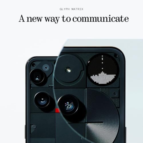 Nothing Phone  3  Cell Phone  5G Unlocked Phones 512GB  Android 15  Snapdragon 8s Gen4  AI Mobile Phones with Four 50MP Cameras & AMOLED Display  5150mAh  Glyph Interface  Smartphone Black