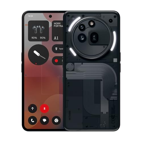 Nothing Phone  3a  Pro Smartphone  6 77 120Hz AMOLED Display  50MP Front Camera  Snapdragon 7s gen3 Processor  Bluetooth 5 4  IP64 Waterproof  5000mAh Dual Nano SIM  Android 15  12 256GB Black