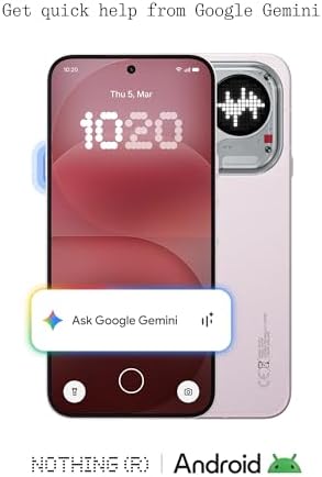 Nothing Phone  4a  Pro Cell Phone 2026 New  Unlocked Android 16 Smartphone  Triple Lens Camera  AI Photo Edits  6 83 144Hz AMOLED Display  5080mAh Battery  Dual SIM Glyph Matrix  Pink  12 256GB    Phone