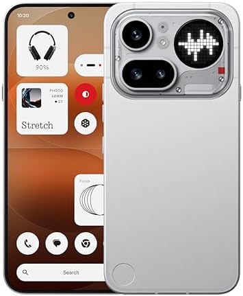 Nothing Phone  4a  Pro Cell Phone 2026 New  Unlocked Android 16 Smartphone  Triple Lens Camera  AI Photo Edits  6 83 144Hz AMOLED Display  5080mAh Battery  Dual SIM Glyph Matrix  Pink  12 256GB    Phone