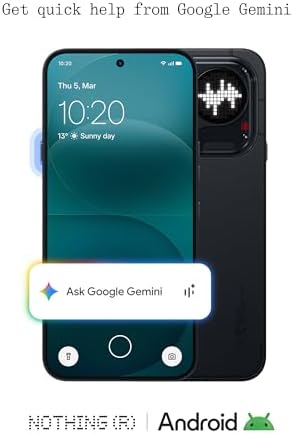 Nothing Phone  4a  Pro Cell Phone 2026 New  Unlocked Android 16 Smartphone  Triple Lens Camera  AI Photo Edits  6 83 144Hz AMOLED Display  5080mAh Battery  Dual SIM Glyph Matrix  Black  12 256GB 
