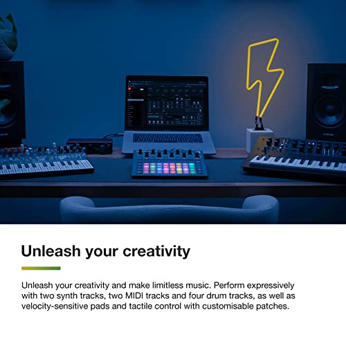 Novation Circuit Tracks  Groovebox sequencer with synth engines  MIDI control  and drum patterns for electronic music making