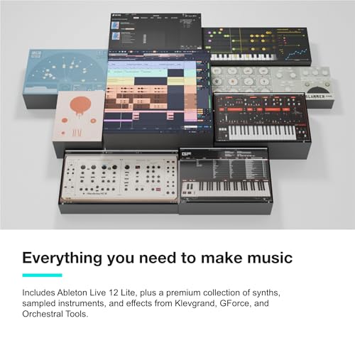 Novation Launchkey 61 MK4   61 key Semi Weighted  USB  MIDI Keyboard Controller with DAW Integration  Chord & Scale Modes  8 Drum Pads  & Arpeggiator   Includes Software Bundle for Music Production
