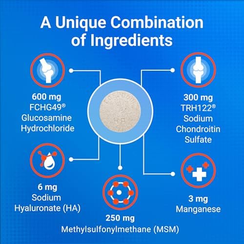Nutramax Cosequin for Dogs Joint Health Supplement  Contains Glucosamine for Dogs  Plus Chondroitin and MSM  Supports Healthy Joints  Chewable Tablets  250 Count
