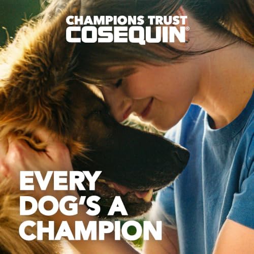 Nutramax Cosequin for Dogs Joint Health Supplement  Contains Glucosamine for Dogs  Plus Chondroitin  MSM and HA  Supports Healthy Joints  Chewable Tablets  150 Count