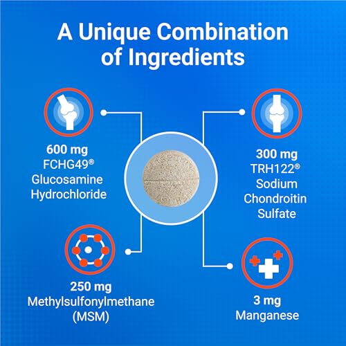 Nutramax Laboratories Cosequin Plus MSM Chewable Tablets  60 Count