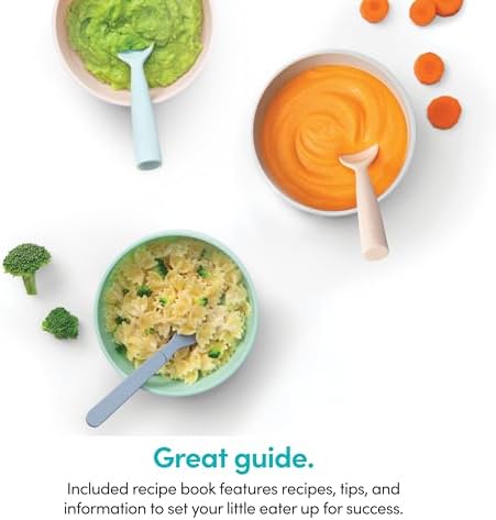 NutriBullet NBY 50100 Baby Complete Food Making System  32 Oz  White  Blue  Clear