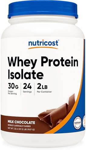 Nutricost Isolate Whey Protein Powder  Vanilla  5 pounds  Pack of 2