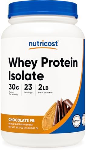 Nutricost Isolate Whey Protein Powder  Vanilla  5 pounds  Pack of 2