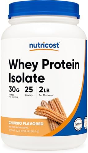Nutricost Isolate Whey Protein Powder  Vanilla  5 pounds  Pack of 2