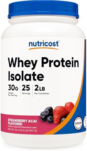 Nutricost Isolate Whey Protein Powder  Vanilla  5 pounds  Pack of 2