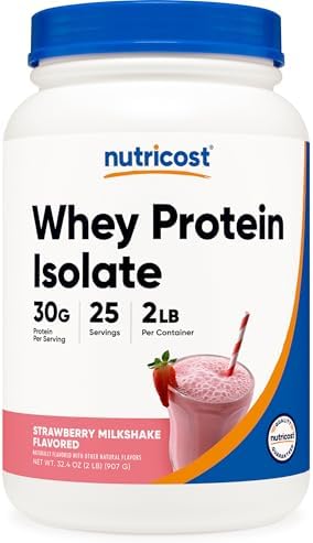 Nutricost Isolate Whey Protein Powder  Vanilla  5 pounds  Pack of 2