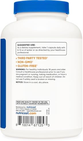 Nutricost L Arginine L Citrulline Complex 750mg  240 Capsules   Non GMO